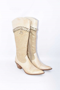 Boots Woman Style Youx- Brand Nerogiardini Size 35