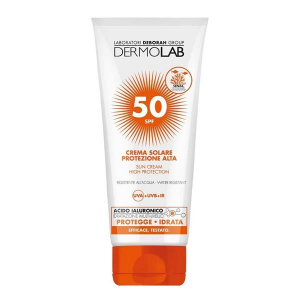 Dermolab Solari - Crema Corpo  protezione alta spf 50 Viso e corpo -  Water resistent 200ml