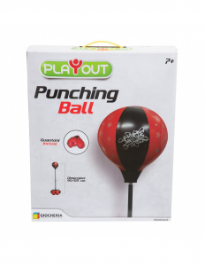 PLAY-OUT - PUNCHING BALL BASE RIEMPIBILE CON GUANTONI 