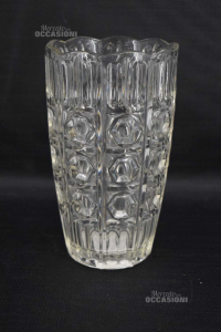 Vase Holder Glass Flowers 22 Cm Effect Esagoni