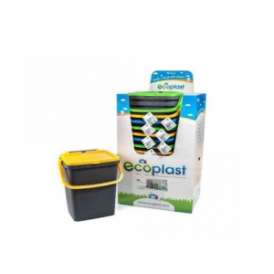 Ecoplast Pattumiera Ecoplus Capacità 35 Litri Colorato In Plastica