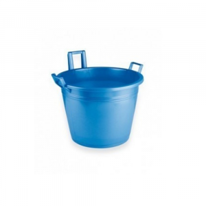 Ecoplast Mastello 3 Manici Colore Azzurro 60 Cm Diametro