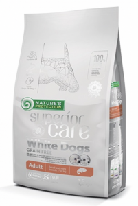 NATURE' S PROTECTION NPSC WHITE DOG GF SALMON ADULT SMALL BREED KG. 10