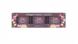 Yankee Candle - Set 3 candele votive - Berry mochi