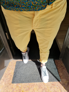 Pantalone giallo antony morato 