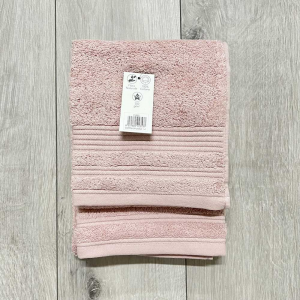Coppia asciugamani 550 gr rosa