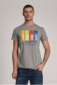 T-shirt uomo LA MARTINA MOD. TMR319