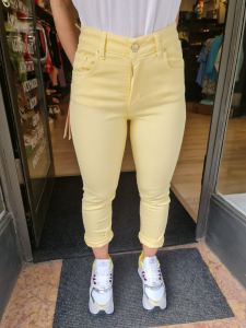 Jeans giallo 