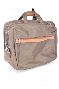 Suitcase Trolley Sireline Brown With Shoulderstrap 40x35x20 Cm