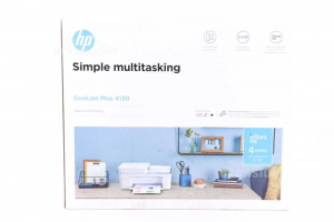 Printer Hp Simple Multitasking Deskjet Plus 4130 New With Warranty