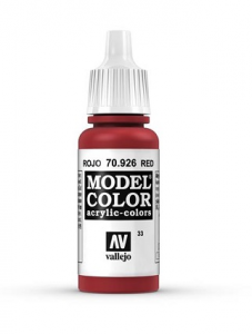 Vallejo MODEL Color: Red - colore acrilico 17 ml
