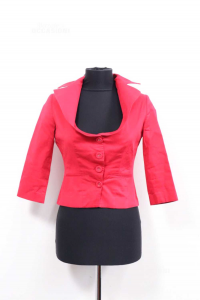 Jacket Woman Paola Prata Red Size.42