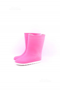 Ankle Boot Rain Pink Size.32 / 33