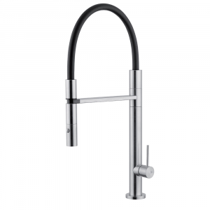 Kitchen Sink Mixer with pull-out spray  Inox.399 Quadro Design