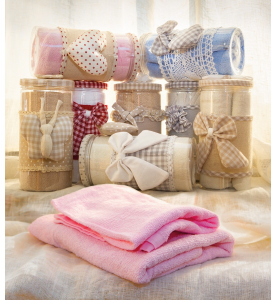 Asciugamani in confezione