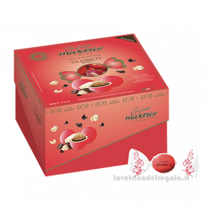 Confetti rossi Cioconocciola Twist Les Noisettes 500gr Maxtris - Italy