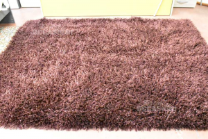 Carpet Bordeaux With Fringes Arte&progetti Conegliano Size 170x240cm