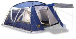 Camping Tent Brunner Blue 8 Peoplex