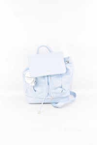 Backpack Diana & Co.in Faux Leather Soft Color Light Blue New