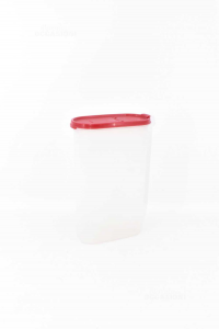 Container Tupperware Lid Red 2.9 Liters
