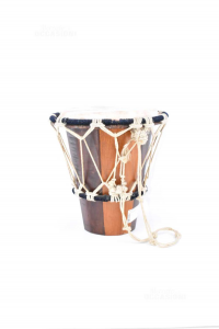 Drum African Wooden 30x33 Cm