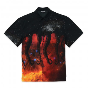 OCTOPUS Camicia Maniche Corte Shirt Galaxy 