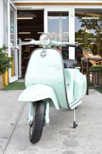 Lambretta 50 Vintage Color Green Water (no Manual And To Fix)