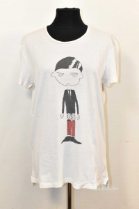T-shirt Man Patricia Pepper White With Man Size.l