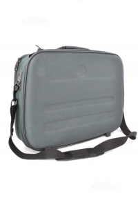 Suitcase Holder Pc Green With Shoulder Strap
