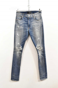 Jeans Uomo Blu Amiri Original Tg 34