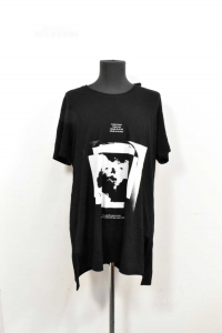 T-shirt Uomo Nera Tg 4 boris bidjan saberi Made In Japan
