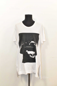 T-shirt Man White Size 4 Boris Bidjan Saberi Made In Japan