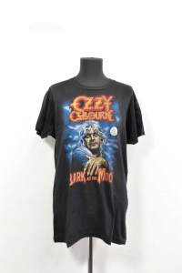 T-shirt Uomo Ozzy Osbourne Tg L Colore Grigio