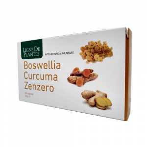 Boswellia Curcuma e Zenzero 60 Cps Ligne des Plantes