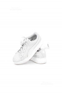 Shoes Baby Girl Puma Gray Size.33