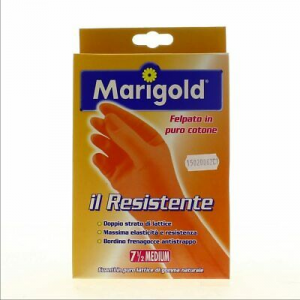 Marigold Resistente Arancio Cucina Guanto Resistente Medio