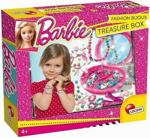 Lisciani Giochi 55937  Barbie Fashion Bijoux Treasure Box