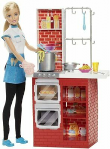 Mattel Barbie  Barbie In Cucina Cuoca Dmc35