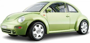 Burago  Volkswagen Coupe 2001 Macchina Giocattolo Colore Verde Chiaro 15015