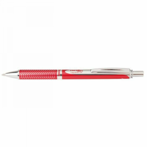 Pentel Roller A Scatto Energel Sterling Bl407 Rosso In Gift Box