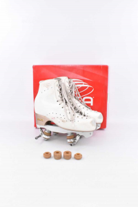 Skates From Agonismo Profes.peace With Plate Variant 255 Size.37 / 38 + Sterzi,no Wheels
