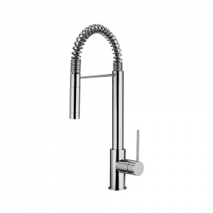 Pepe Cucina Frattini sink mixer with spring and pull-out hand shower