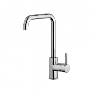 Sink mixer with curved swivel spout Pepe Cucina Frattini