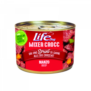 Life Dog MIXER CROCC Manzo 150 Gr