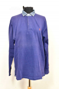 Polo Man Ralph Lauren Blue Sleeve Long Size.m