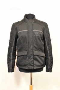 Jacket Motorcycle Woman Mtech Size.46 Black With Protections,removable Cover