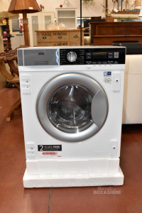 Waschmaschine - Eingebaut Aeg Modell L7wc882bi Sprache Englisch Neu