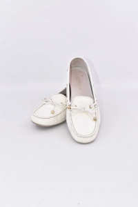 Moccasins Woman Stonefly Size 38 White True Leather