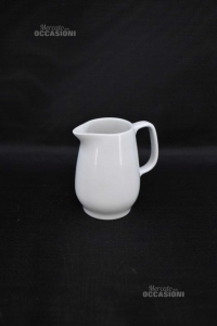 Ceramic Milk Jug White Richard Ginori Height 13 Cm