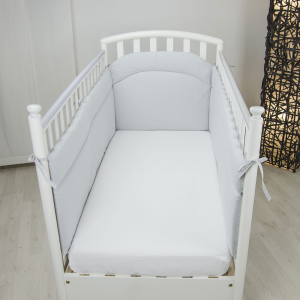 Beige Babysanity paracolpi lettino lati lunghi 